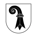 Anhänger Baslerstab gross Silber