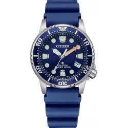 CITIZEN Damen Taucheruhr Promaster Diver 36 Eco-Drive Solar blau
