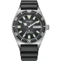 CITIZEN Promaster Diver Automatik Retro Taucheruhr Edelstahl schwarz