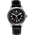 ZENO-WATCH BASEL Pilot Automatik Fliegeruhr Mondphase