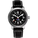 ZENO-WATCH BASEL Pilot Automatik Fliegeruhr Mondphase