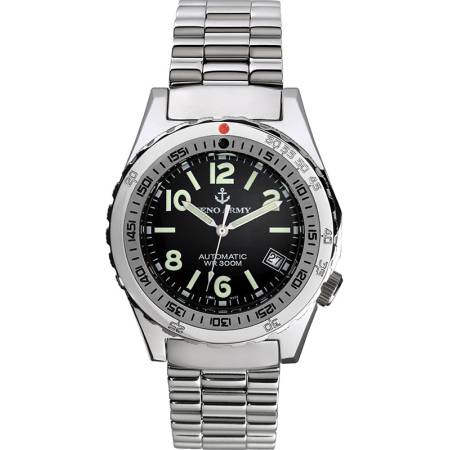 ZENO Army Diver Automatik Retro Taucheruhr 300m schwarz