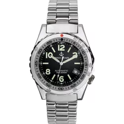 ZENO Army Diver Automatik Retro Taucheruhr 300m schwarz