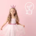Quartz Kinderuhren Alu Pferde rosa