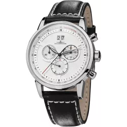 ZENO-WATCH BASEL Retro Magellano Q Chrono Grossdatum weiss