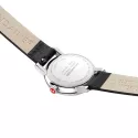 MONDAINE Evo2 26 Damen Bahnhofsuhr Petite Saphirglas