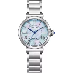 CITIZEN Elegant Lady May Bells Solaruhr Edelstahl perlmutt