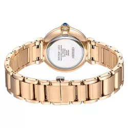 CITIZEN Elegant Lady May Bells Solaruhr Stahl ros perlmutt