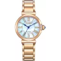 CITIZEN Elegant Lady May Bells Solaruhr Stahl ros perlmutt