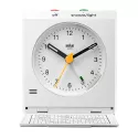 BRAUN Reisewecker Silent Travel Alarm mit Licht weiss