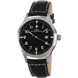 ZENO-WATCH BASEL Pilot Test Automatik Fliegeruhr