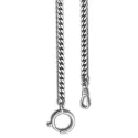 Taschenuhrkette Panzerkette chrom poliert