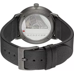 Junghans MAX BILL 38 Automatikuhr Bauhaus Weimar schwarz