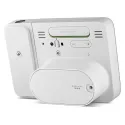 BRAUN Projektionswecker LCD-Digital Funkuhr weiss