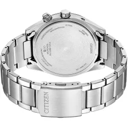 CITIZEN Global Weltzeit Eco Drive Solar Funkuhr Stahl blau