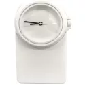 LE CLIP Wanduhr Mega Pure White