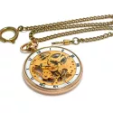 Skelett Taschenuhr Handaufzug Aero XL