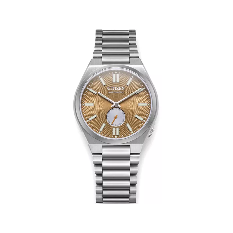 CITIZEN Tsuyosa 40 Small Second Automatik Uhr kupfer