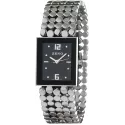 ZENO Royal Damenuhr Quartz Edelstahl schwarz