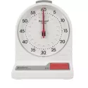 HANHART Mesotron Quartz Labor-Tischstoppuhr weiss