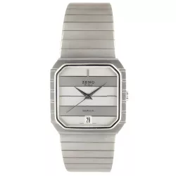ZENO Saphir Carr Quartzuhr silber