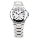 SWISS ARMY Officier Quartzuhr weiss