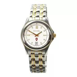 SWISS GOLFER Venice Quartzuhr bicolor klein