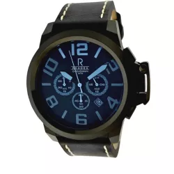 RENDEX Deep Blue XL Quartz Chronograph schwarz/blau