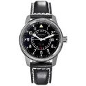 ZENO-WATCH BASEL Pilot Classic Fliegeruhr Automatik GMT Dualtime