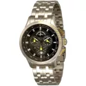 ZENO-WATCH BASEL H3 Fashion Chrono Lumi Quartzuhr gelb