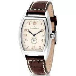 ZENO-WATCH BASEL Tonneau Retro Automatik braun