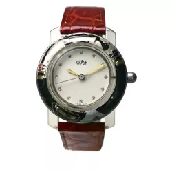 CRASHReWatch Quartzuhr mit Alu Recycling-Lunette klein grün-bunt