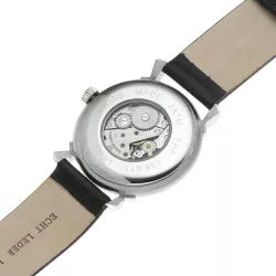 ZENO-WATCH BASEL Retro Due Index Handaufzug Uhr mit altem Uhrwerk