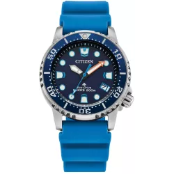 CITIZEN Damen Taucheruhr Promaster Diver 36 Eco-Drive Solar hellblau