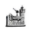 Anhänger Rathaus von Basel in Silber