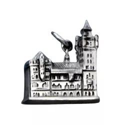 Anhänger Rathaus von Basel in Silber
