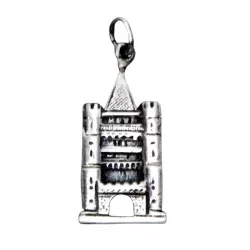 Anhänger Spalentor von Basel in Silber