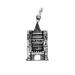 Anhänger Spalentor von Basel in Silber
