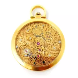 Klassik Taschenuhr Handaufzug Ulysse Nardin 18K Gold