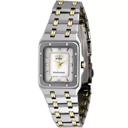 ZENO Tungsten De Luxe Hartmetall Quartuhr klein