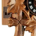 Kuckucksuhr Black Forest Holz Wanduhr Quartz 23cm