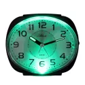 ATLANTA Dual Lightning Sweep Silent Wecker schwarz