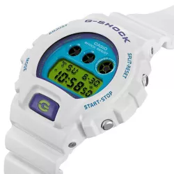 G-SHOCK Classic Digitaluhr Limited Crazy Colors weiss
