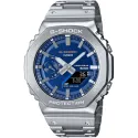 G-SHOCK Analog-Digitaluhr CasiOak Steel Carbon Core Solar blau