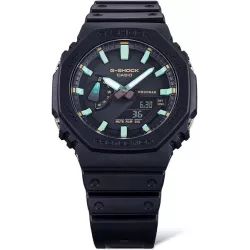 G-SHOCK Analog-Digitaluhr CasiOak Carbon Core schwarz-weiss