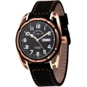 ZENO-WATCH BASEL Pimped Automatik Uhr mit altem Uhrwerk