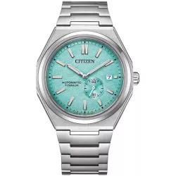 CITIZEN Zenshin Small Second Automatik Titanuhr lightgreen