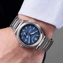 CITIZEN Zenshin Small Second Automatik Titanuhr blau