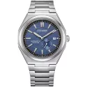 CITIZEN Zenshin Small Second Automatik Titanuhr blau