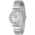 ZENO-WATCH BASEL Bauhaus Damenuhr Quartz Edelstahl silber